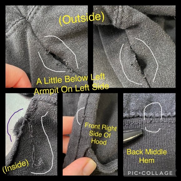 Panic! At The Disco Triangle Galaxy Hoodie Sweatshirt Size XL Pop Rock Punk Emo - Picture 10 of 12